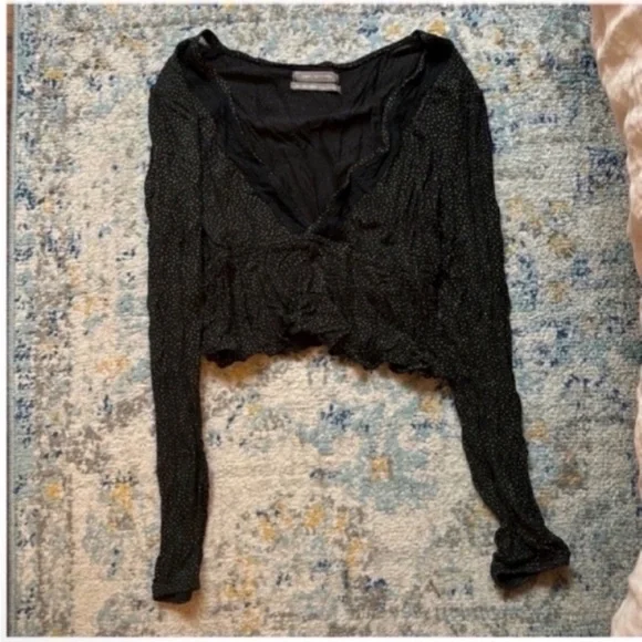 Urban outfitters Polka Dot long sleeve top - Picture 2 of 3